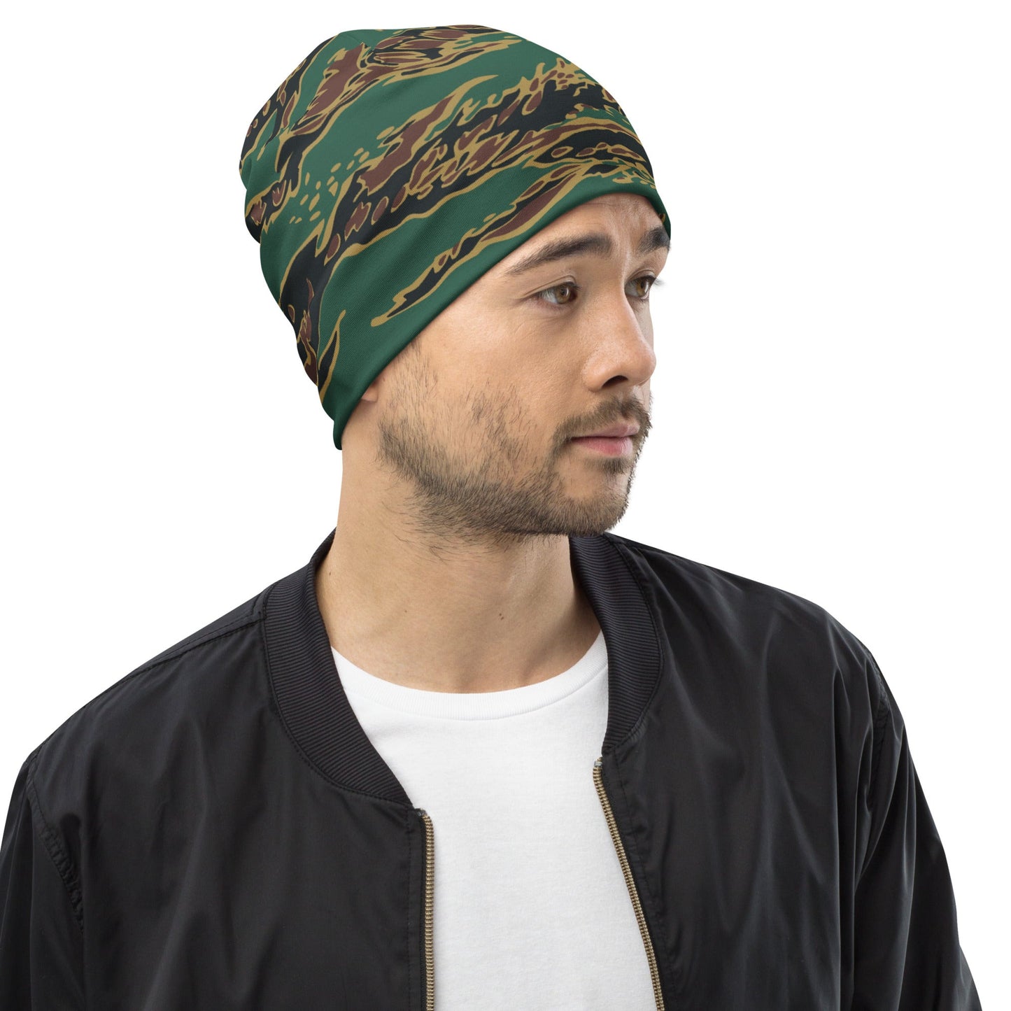 Guyanese Tiger Stripe CAMO Beanie - Beanies
