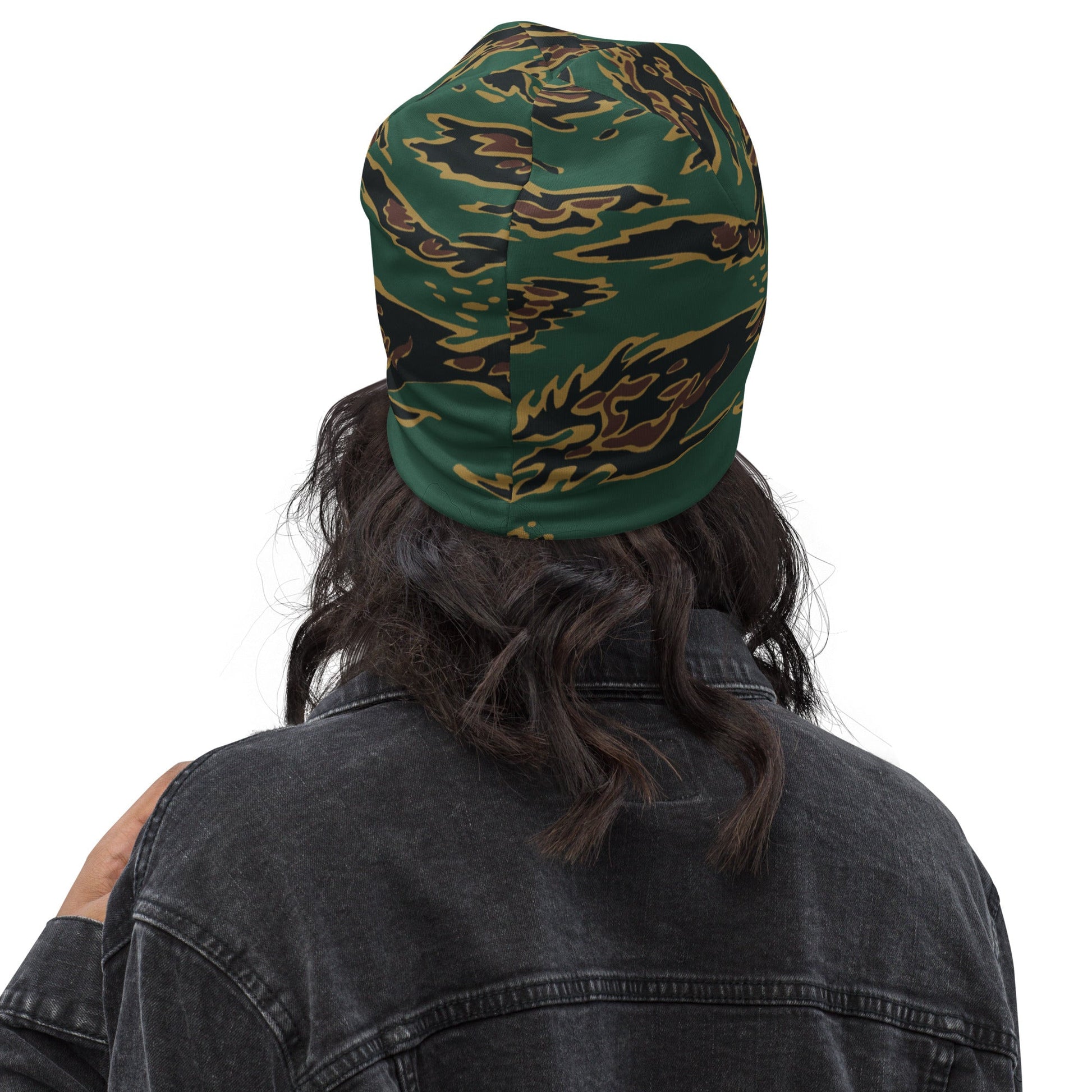 Guyanese Tiger Stripe CAMO Beanie - Beanies