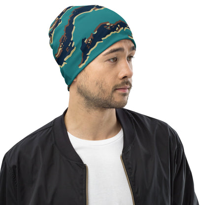 Guyanese Tiger Stripe CAMO Beanie