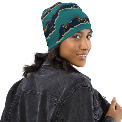 Guyanese Tiger Stripe CAMO Beanie