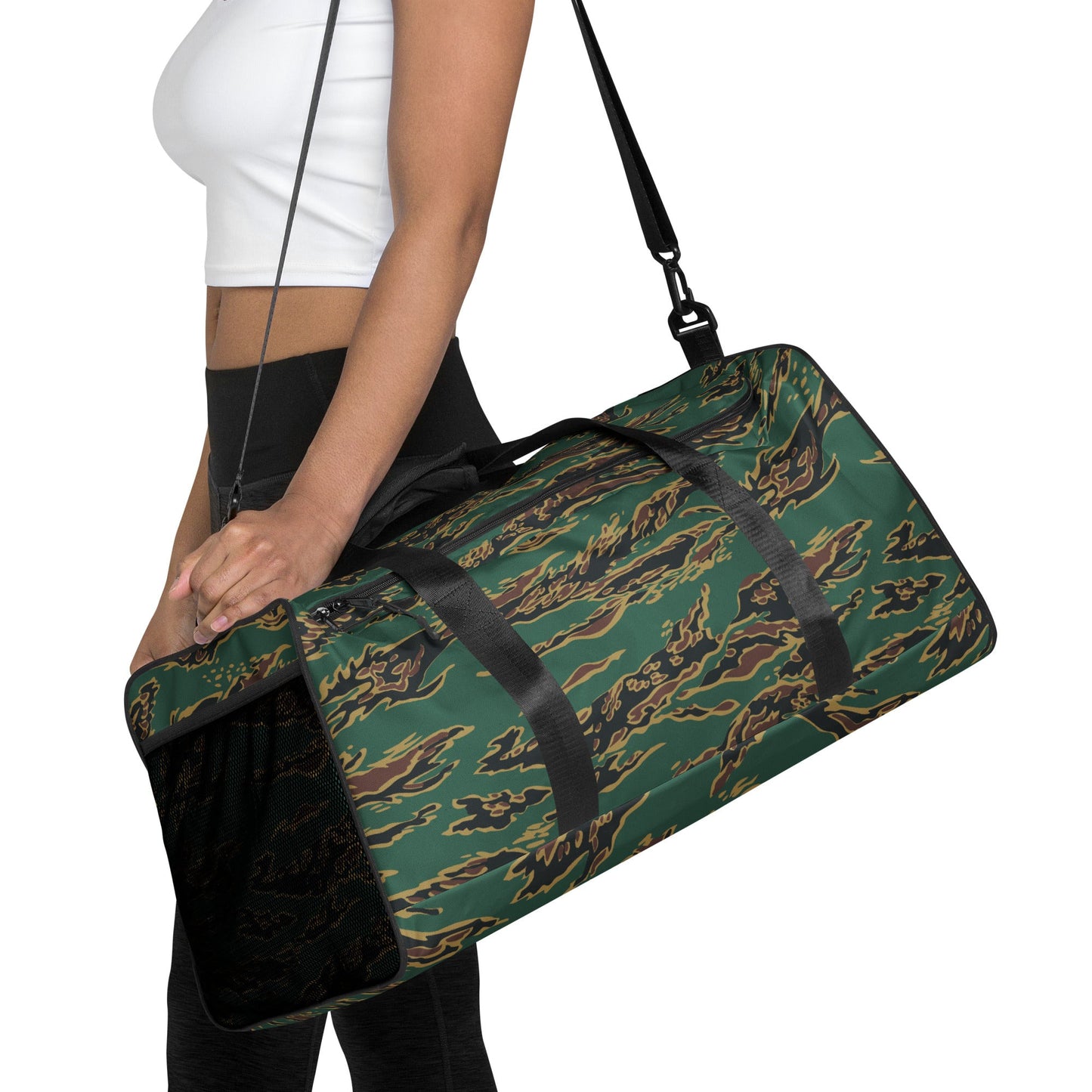 Guyanese Tiger Stripe CAMO Duffle bag - Bags