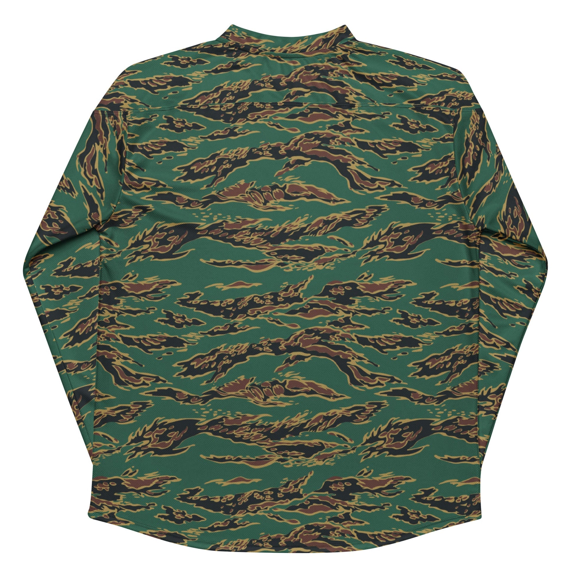 Guyanese Tiger Stripe CAMO hockey fan jersey - Hockey Jerseys