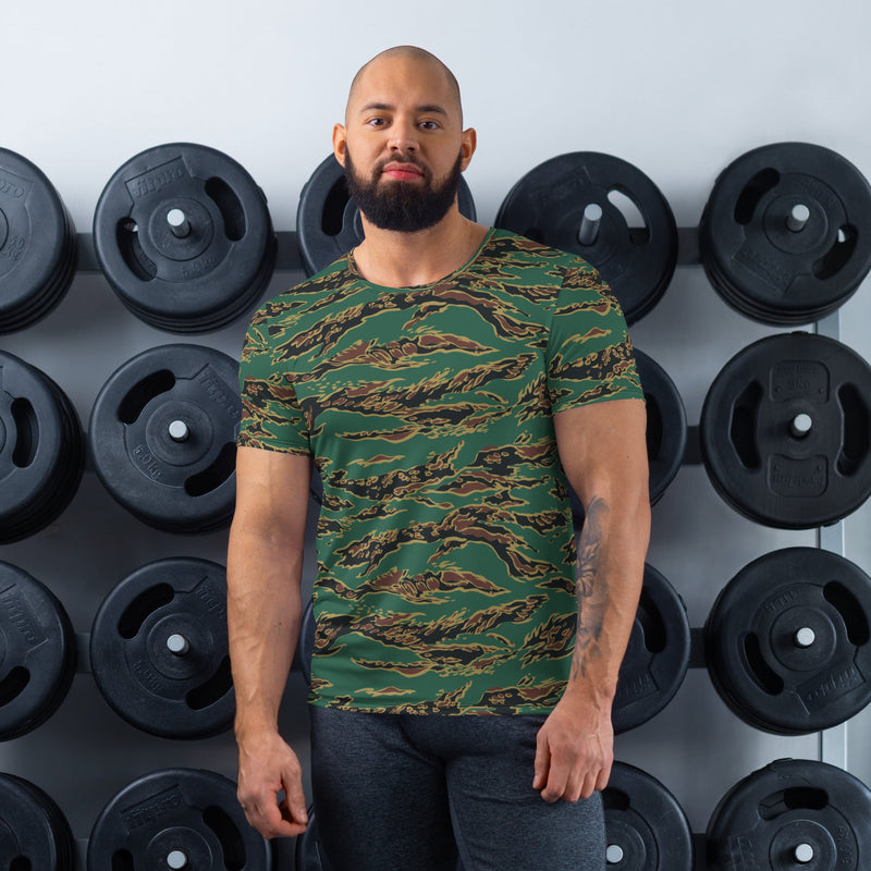 Tiger Stripe Guyana Jungle CAMO Mens Athletic T-Shirt - XS - Shirt