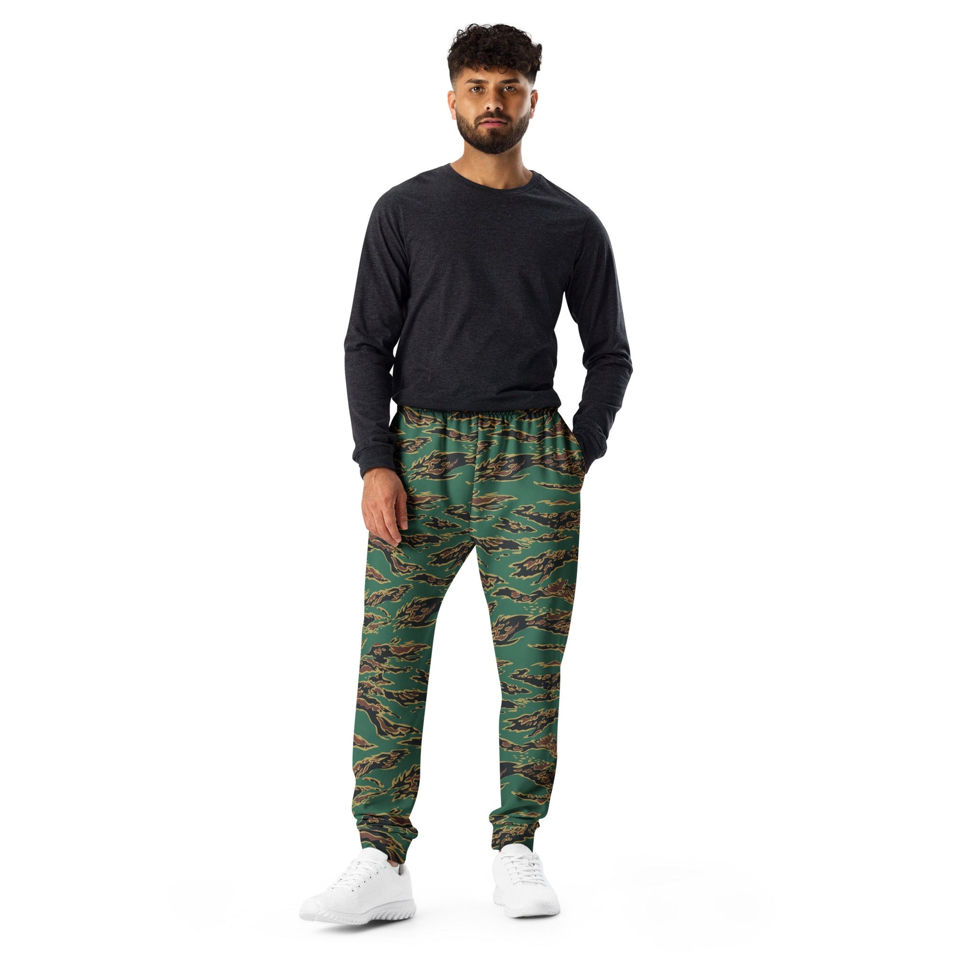 Guyanese Tiger Stripe CAMO Mens Joggers