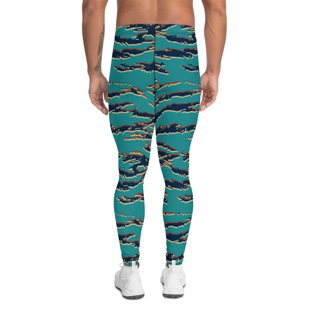 Guyanese Tiger Stripe CAMO Men’s Leggings - Mens