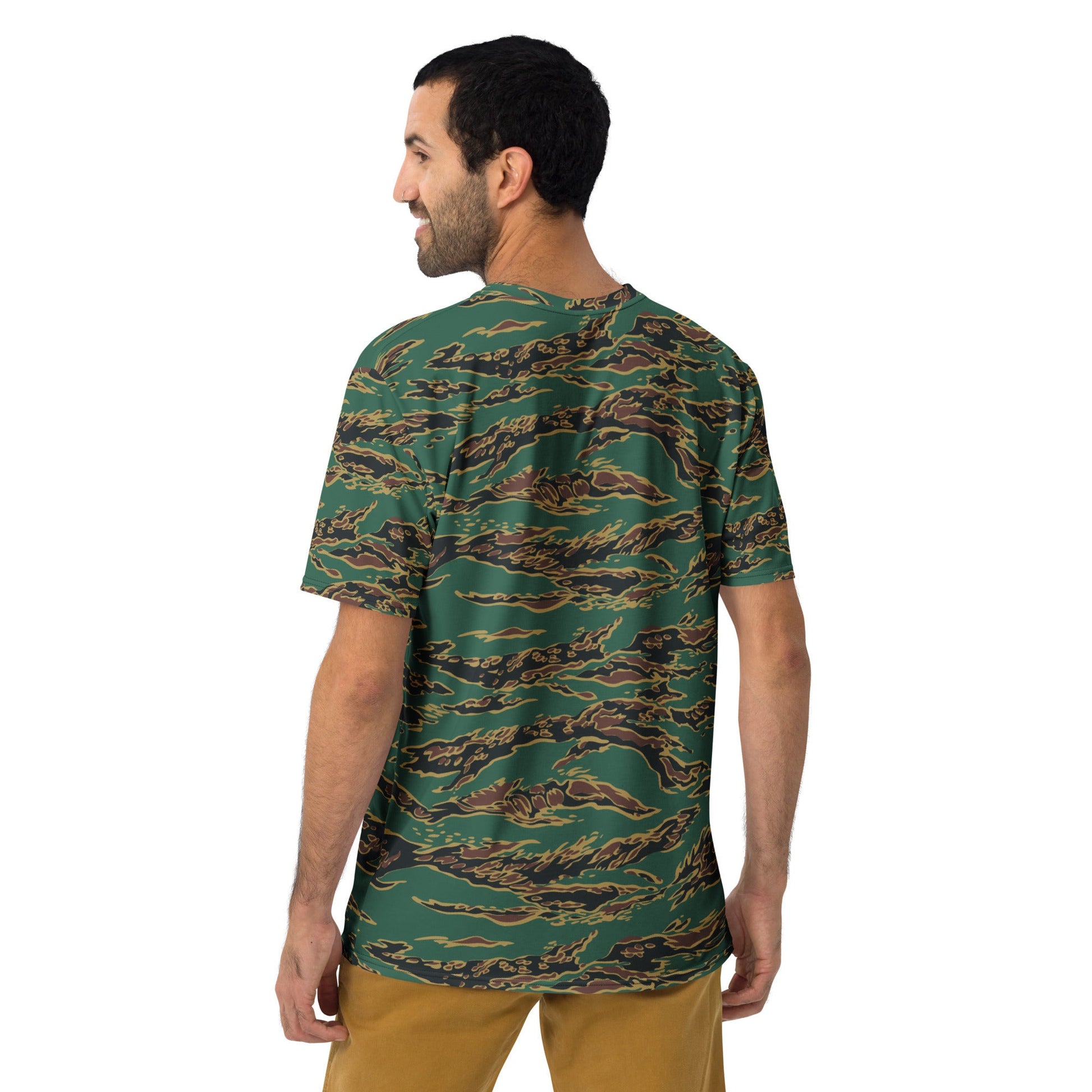 Guyanese Tiger Stripe CAMO Mens t-shirt - T-Shirts