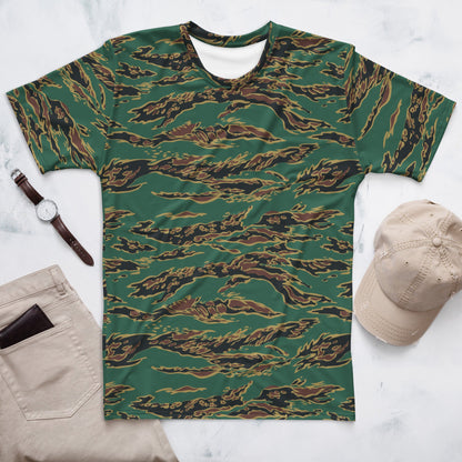 Guyanese Tiger Stripe CAMO Mens t-shirt - XS - T-Shirts