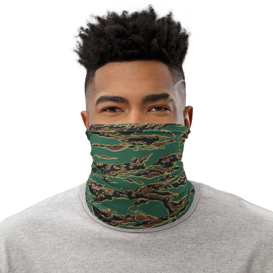 Guyanese Tiger Stripe CAMO Neck Gaiter Gaiters
