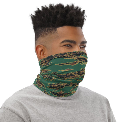 Guyanese Tiger Stripe CAMO Neck Gaiter Gaiters
