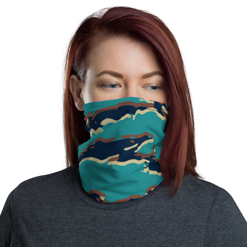 Guyanese Tiger Stripe CAMO Neck Gaiter