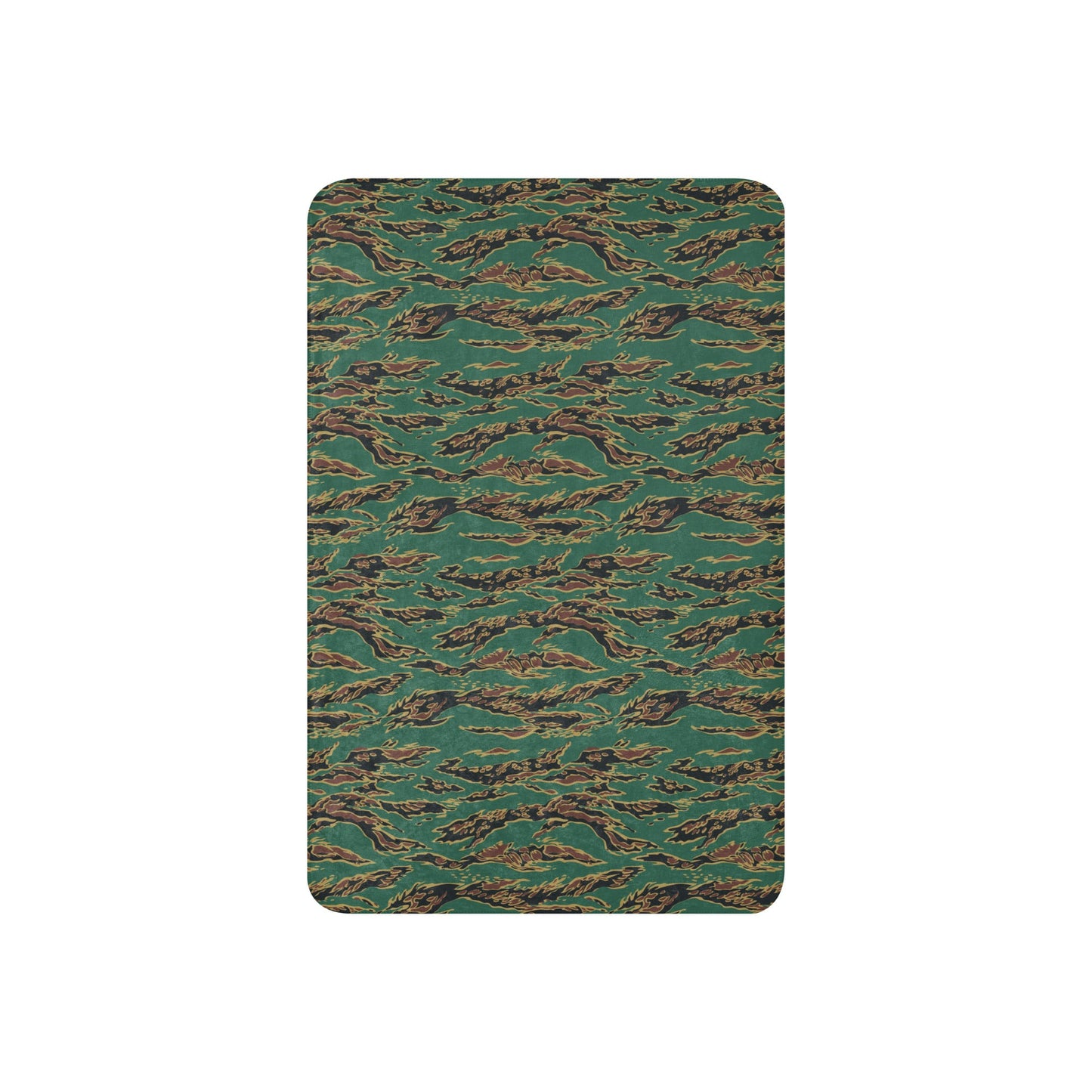 Guyanese Tiger Stripe CAMO Sherpa blanket - Blankets