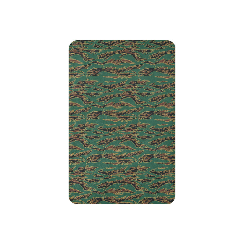 Tiger Stripe Guyana Jungle CAMO Sherpa Blanket