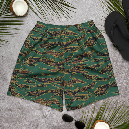 Guyanese Tiger Stripe CAMO Unisex Athletic Long Shorts
