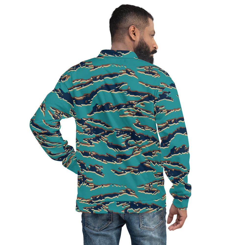 Guyanese Tiger Stripe CAMO Unisex Bomber Jacket