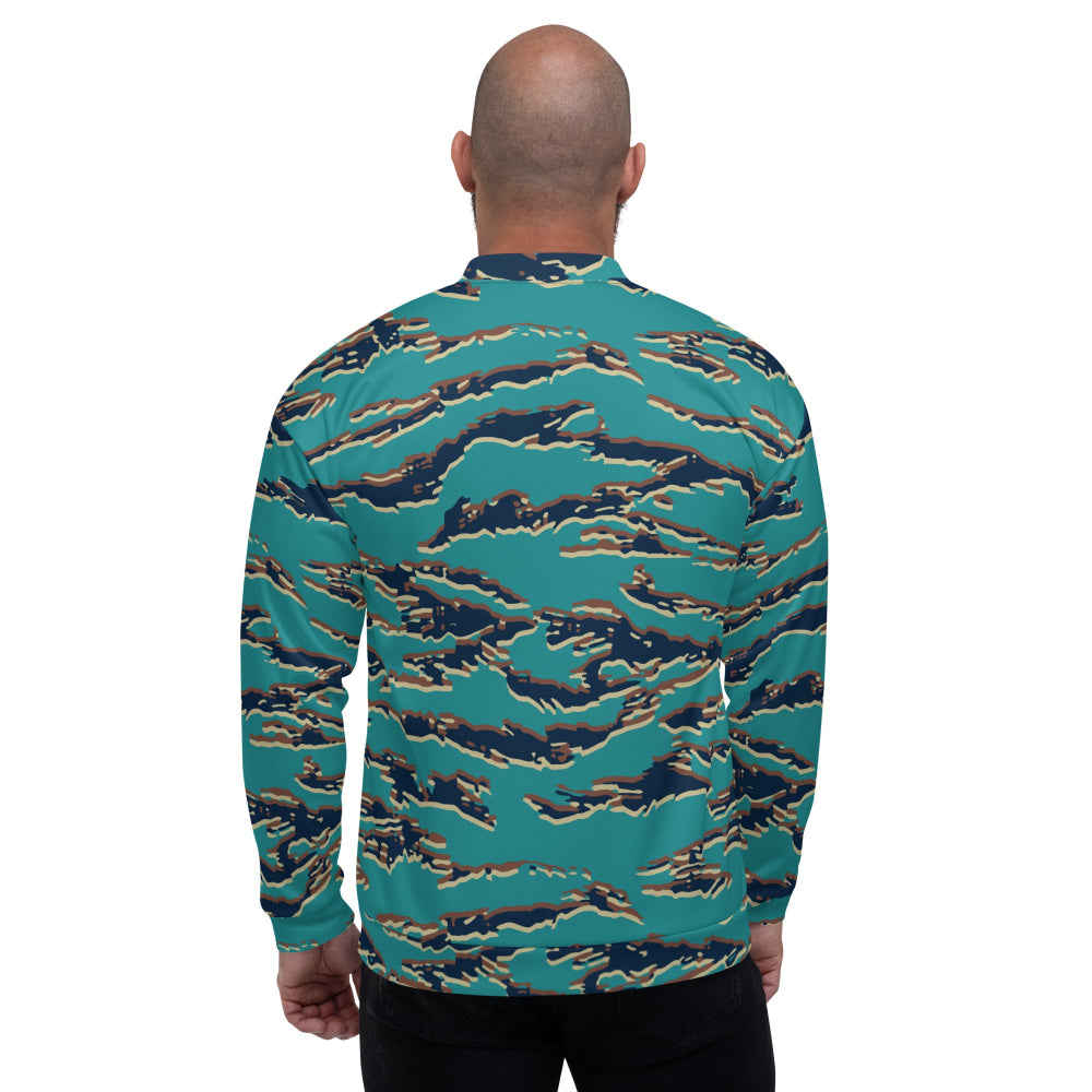 Guyanese Tiger Stripe CAMO Unisex Bomber Jacket