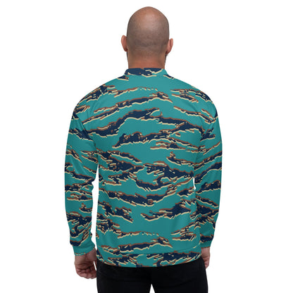 Guyanese Tiger Stripe CAMO Unisex Bomber Jacket