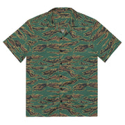 Tiger Stripe Guyana Jungle CAMO Unisex Short-Sleeve Button Shirt - 2XS - Button-Up
