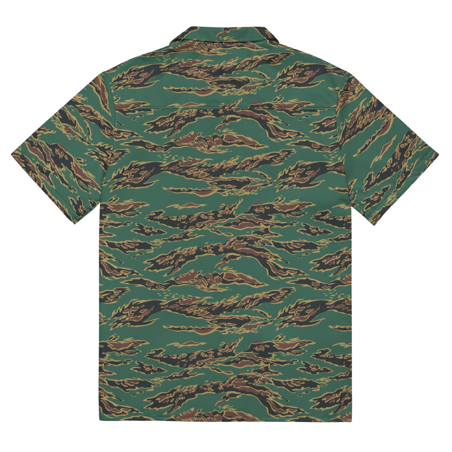 Guyanese Tiger Stripe CAMO Unisex button shirt - Button Shirts