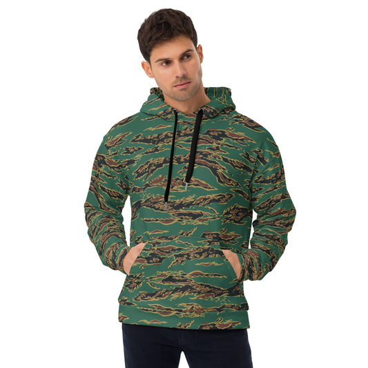 Guyanese Tiger Stripe CAMO Unisex Hoodie - 2XS - Hoodies