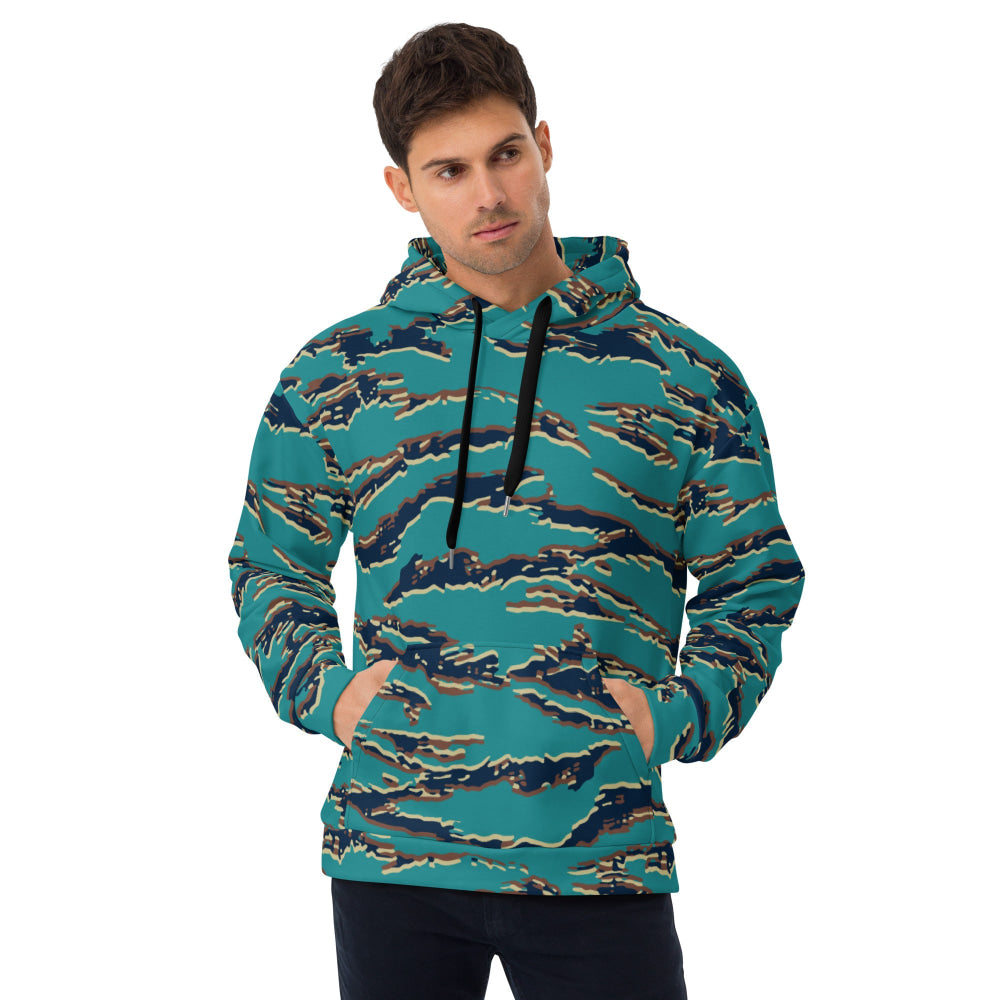 Guyanese Tiger Stripe CAMO Unisex Hoodie - 2XS