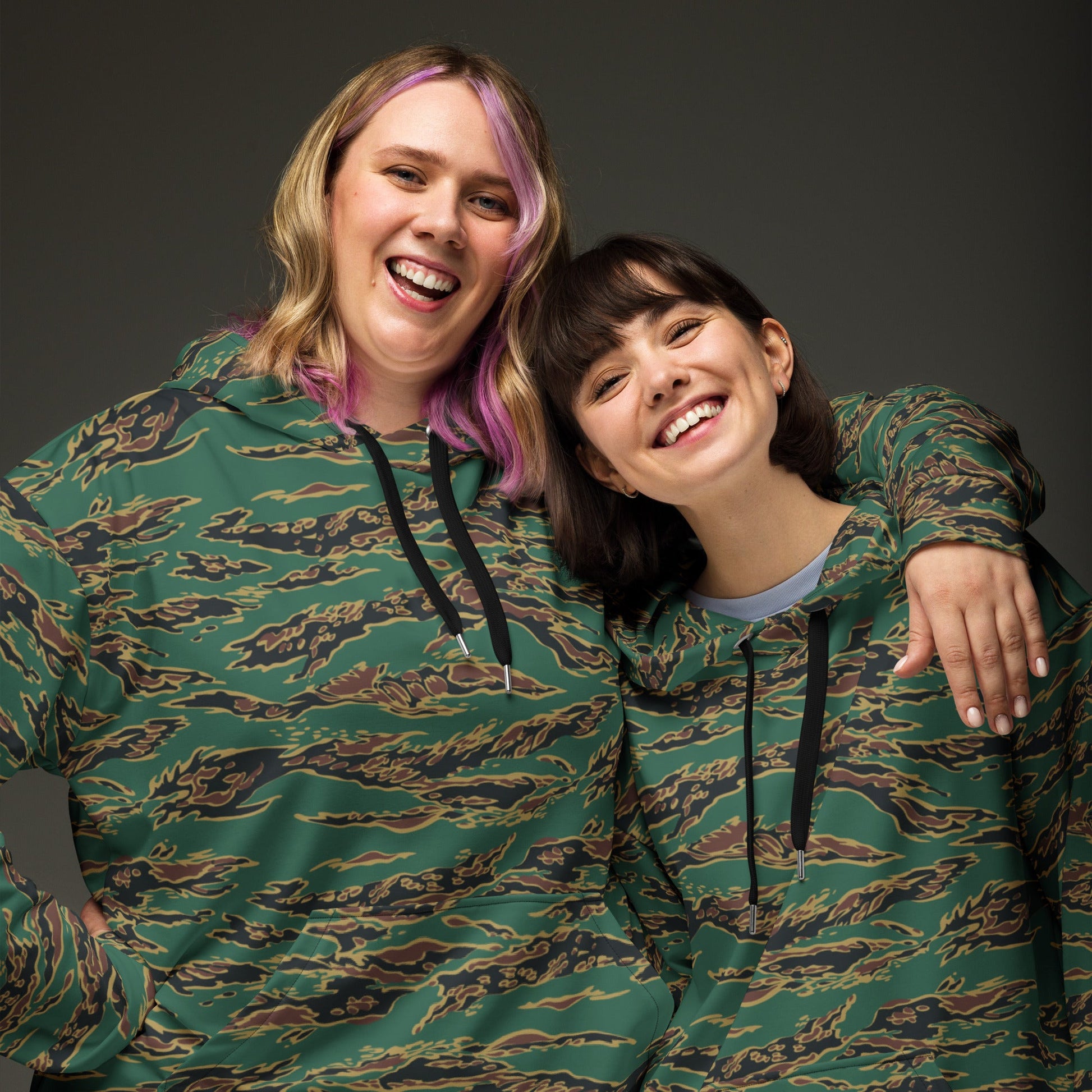 Guyanese Tiger Stripe CAMO Unisex Hoodie - Hoodies