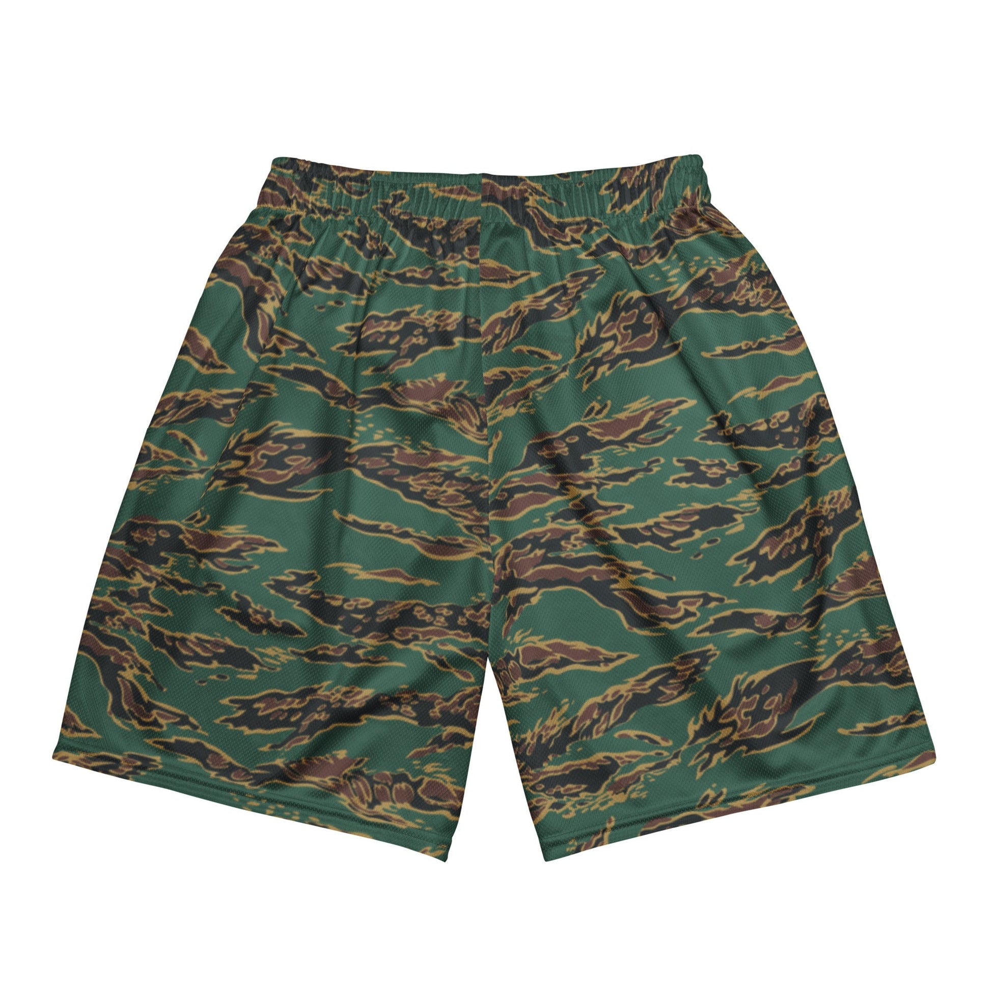 Guyanese Tiger Stripe CAMO Unisex mesh shorts - Mesh Shorts