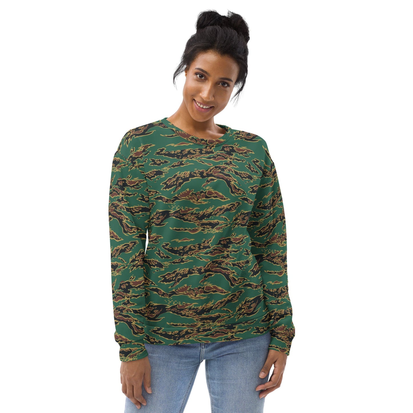 Guyanese Tiger Stripe CAMO Unisex Sweatshirt - Sweatshirts