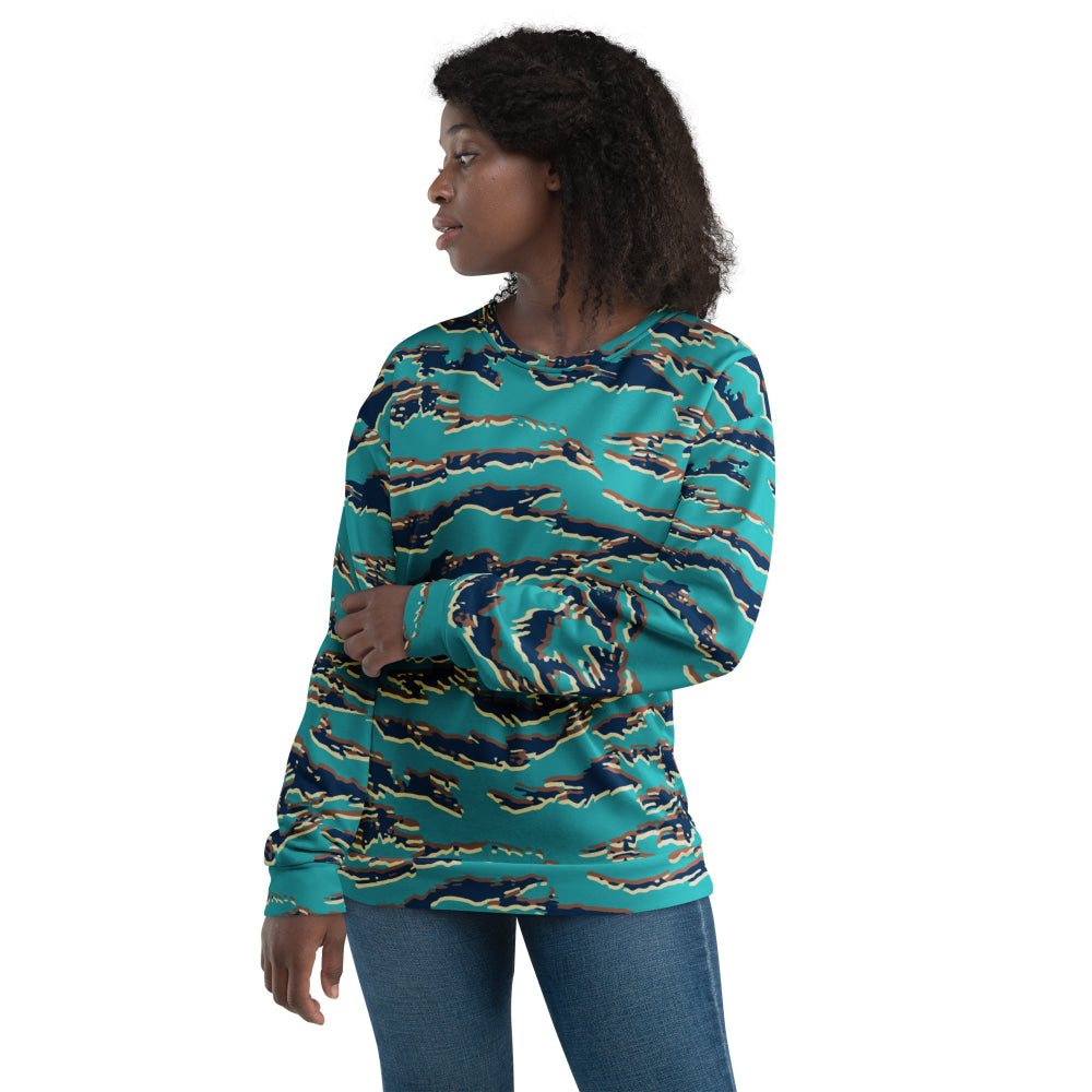 Guyanese Tiger Stripe CAMO Unisex Sweatshirt