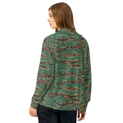 Guyanese Tiger Stripe CAMO Unisex track jacket - Track Jackets