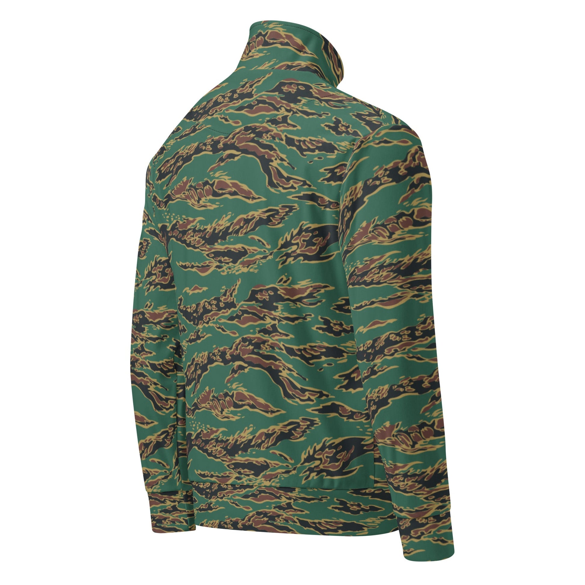 Guyanese Tiger Stripe CAMO Unisex track jacket - Track Jackets