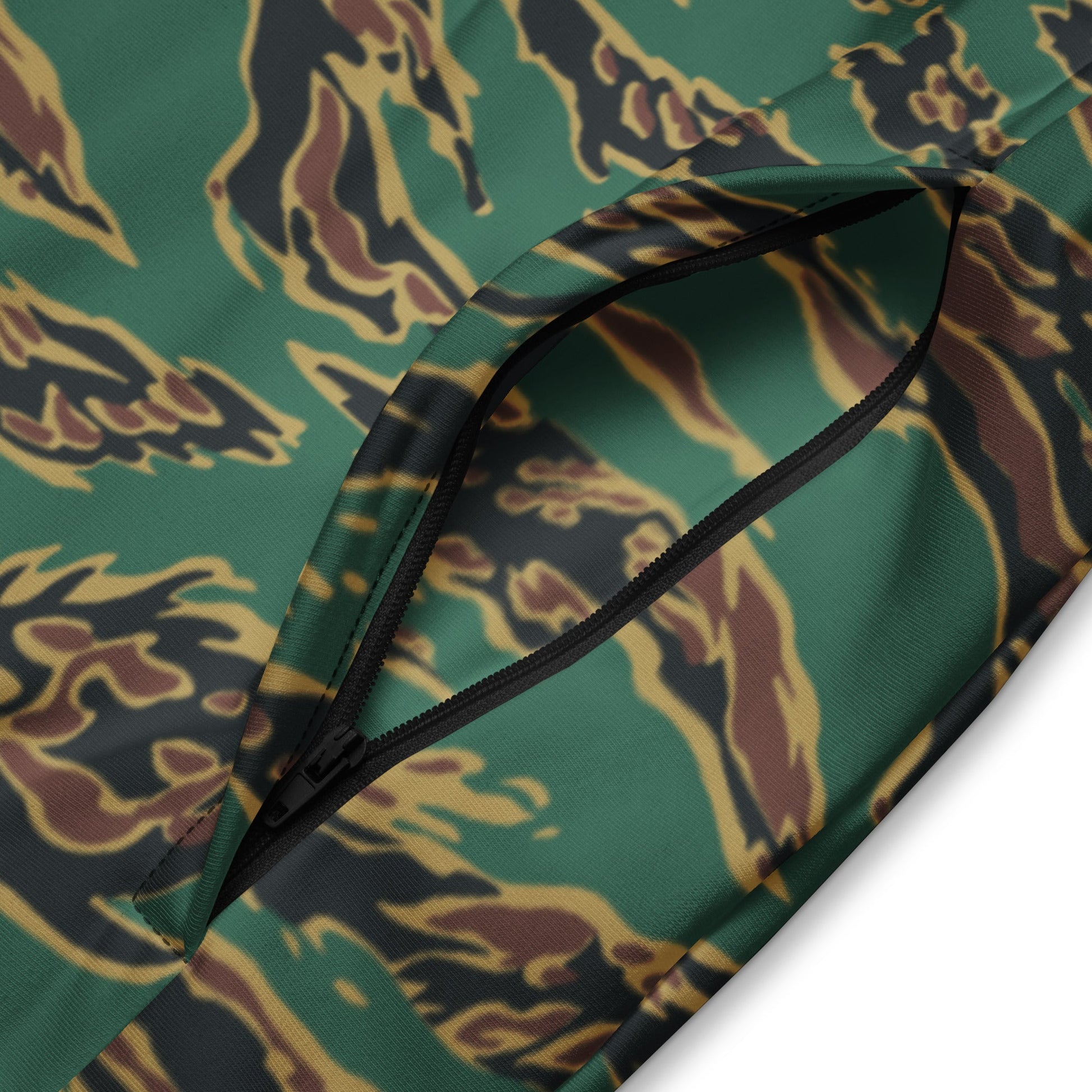 Guyanese Tiger Stripe CAMO Unisex track jacket - Track Jackets