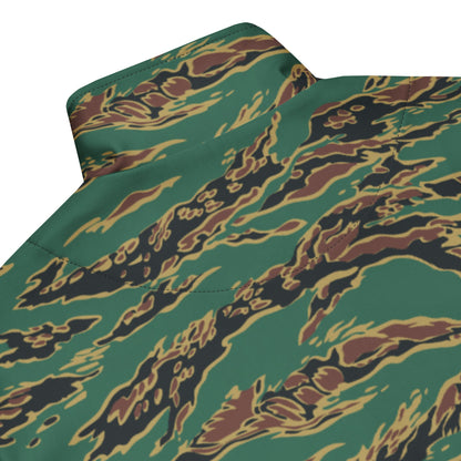 Guyanese Tiger Stripe CAMO Unisex track jacket - Track Jackets