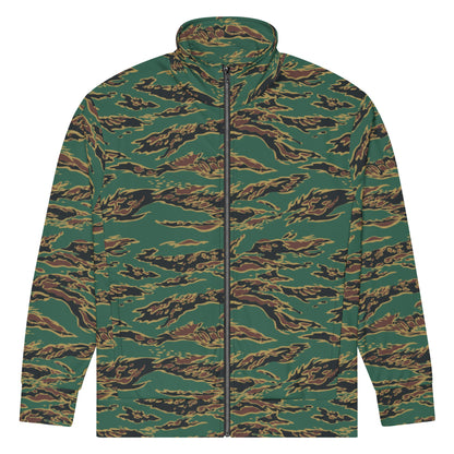Guyanese Tiger Stripe CAMO Unisex track jacket - Track Jackets