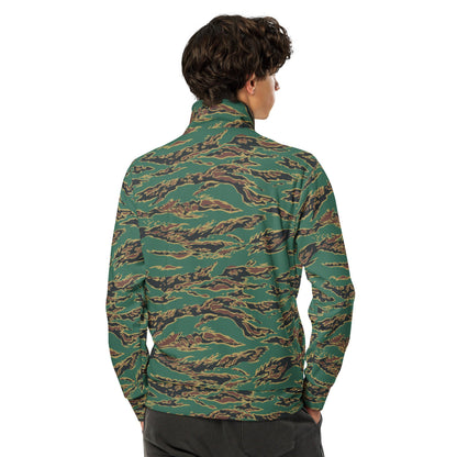 Guyanese Tiger Stripe CAMO Unisex track jacket - Track Jackets