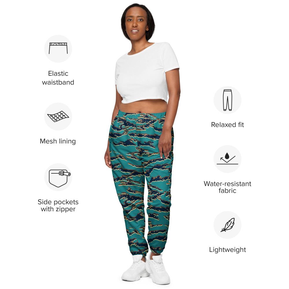 Guyanese Tiger Stripe CAMO Unisex track pants - Track Pants