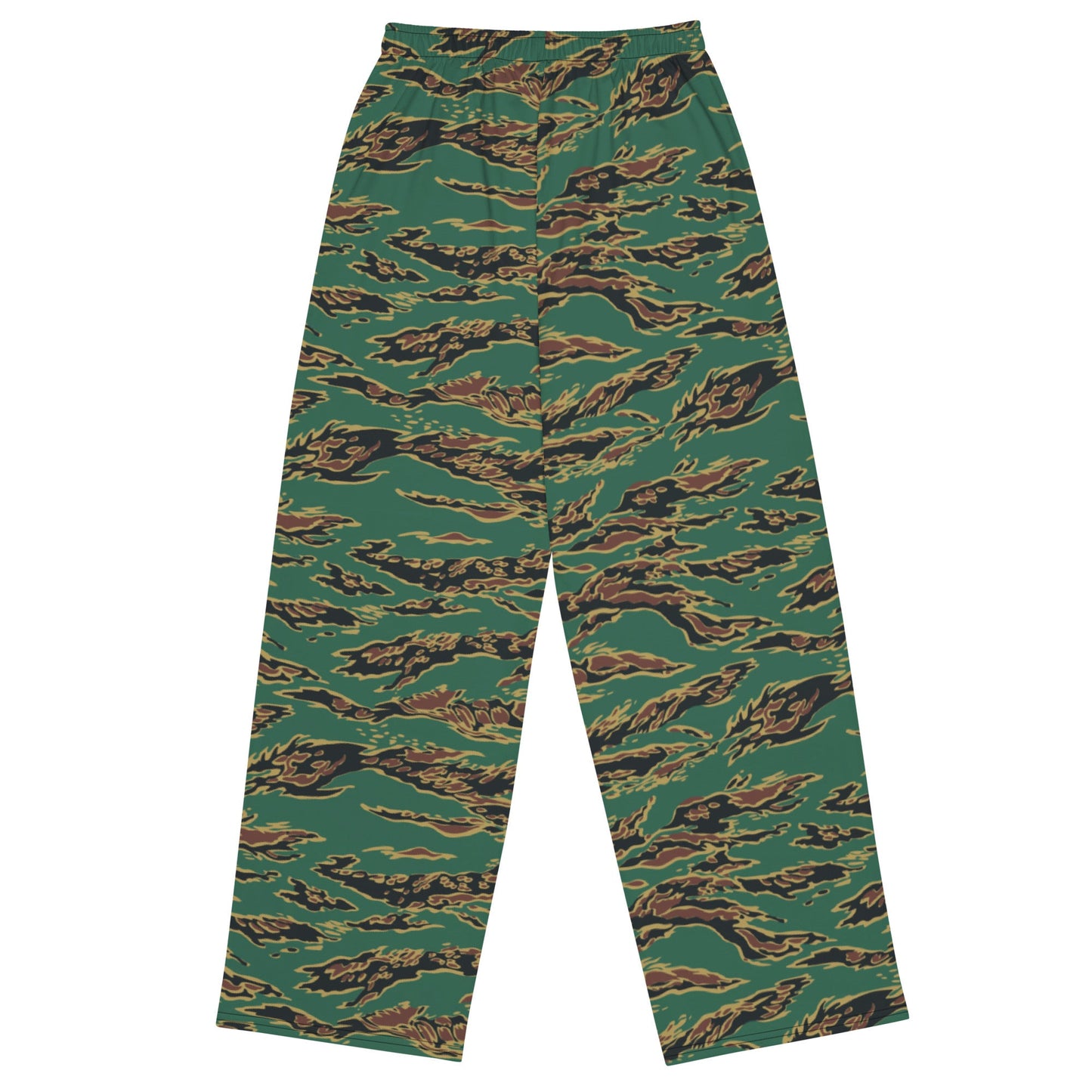 Guyanese Tiger Stripe CAMO unisex wide-leg pants - Wide-leg Pants