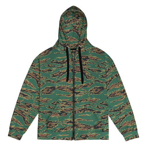 Tiger Stripe Guyana Jungle CAMO Unisex Zip Hoodie - 2XS