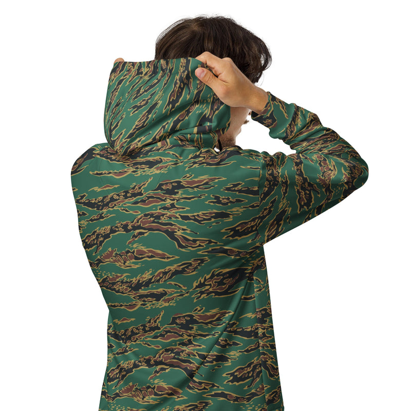 Tiger Stripe Guyana Jungle CAMO Unisex Zip Hoodie