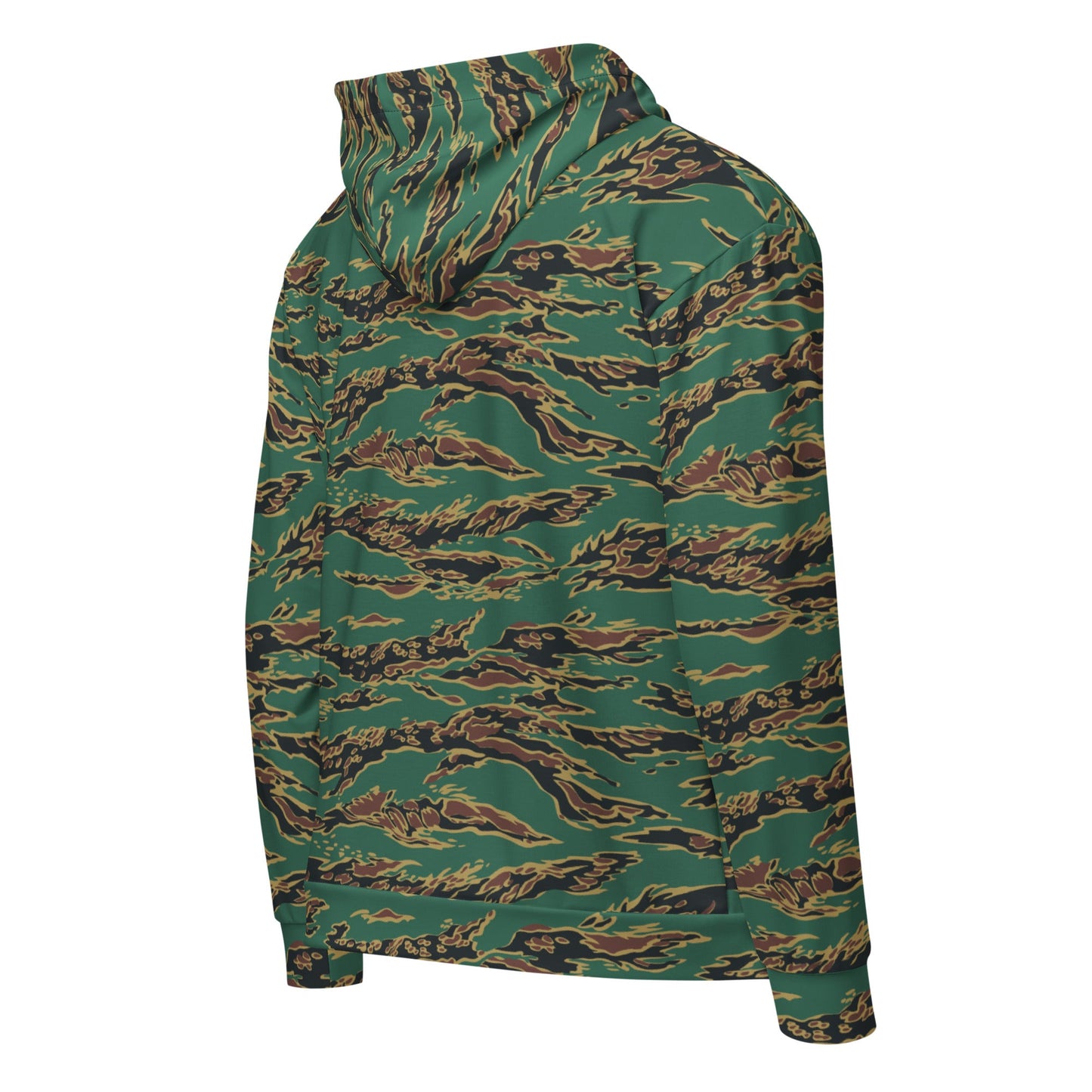 Guyanese Tiger Stripe CAMO Unisex zip hoodie - Zip Hoodies