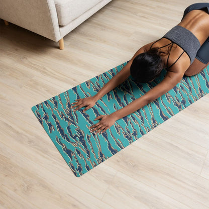 Guyanese Tiger Stripe CAMO Yoga mat