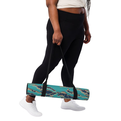 Guyanese Tiger Stripe CAMO Yoga mat - Mat