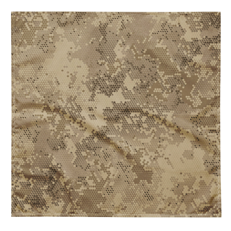 Hex Rattlesnake Desert CAMO Bandana - L - Head