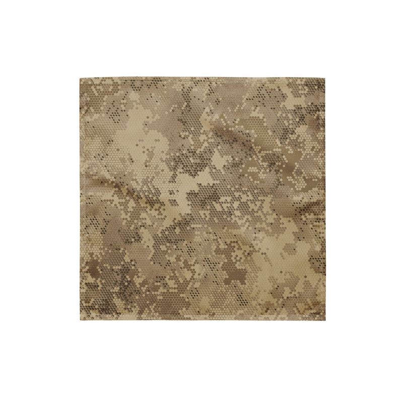 Hex Rattlesnake Desert CAMO Bandana - S - Head