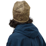 Hex Rattlesnake Desert CAMO Beanie - Head