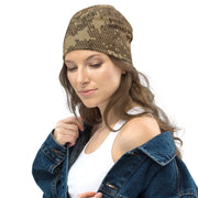 Hex Rattlesnake Desert CAMO Beanie - Head