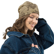 Hex Rattlesnake Desert CAMO Beanie - Head
