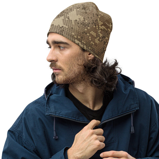 Hex Rattlesnake Desert CAMO Beanie - S - Head