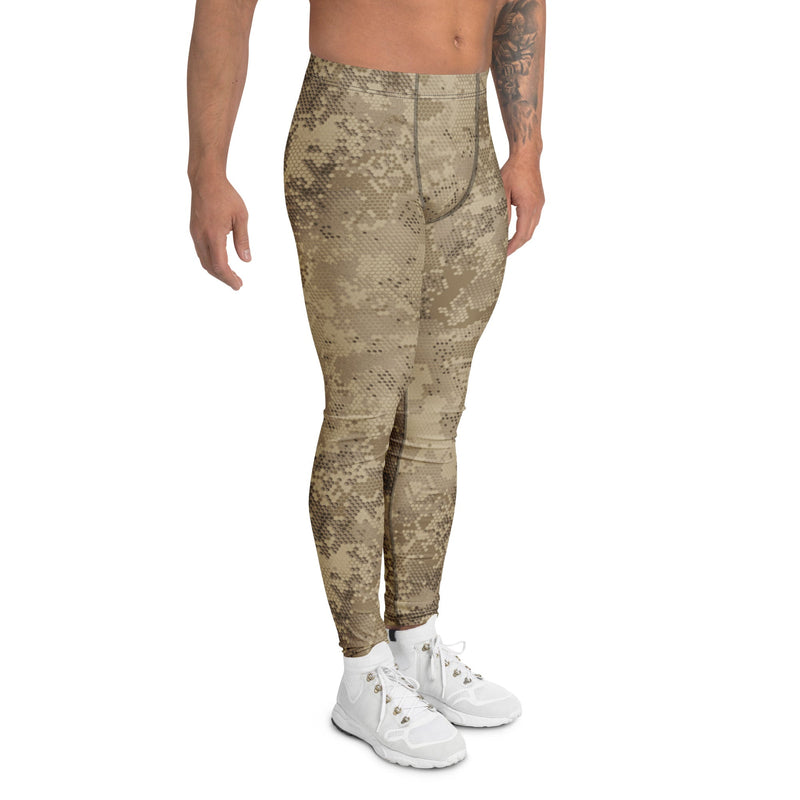 Hex Rattlesnake Desert CAMO Mens Leggings - Men