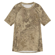 Hex Rattlesnake Desert CAMO Mens Short-Sleeve Rash Guard - 2XS - SS