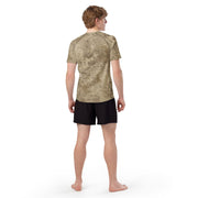 Hex Rattlesnake Desert CAMO Mens Short-Sleeve Rash Guard - SS